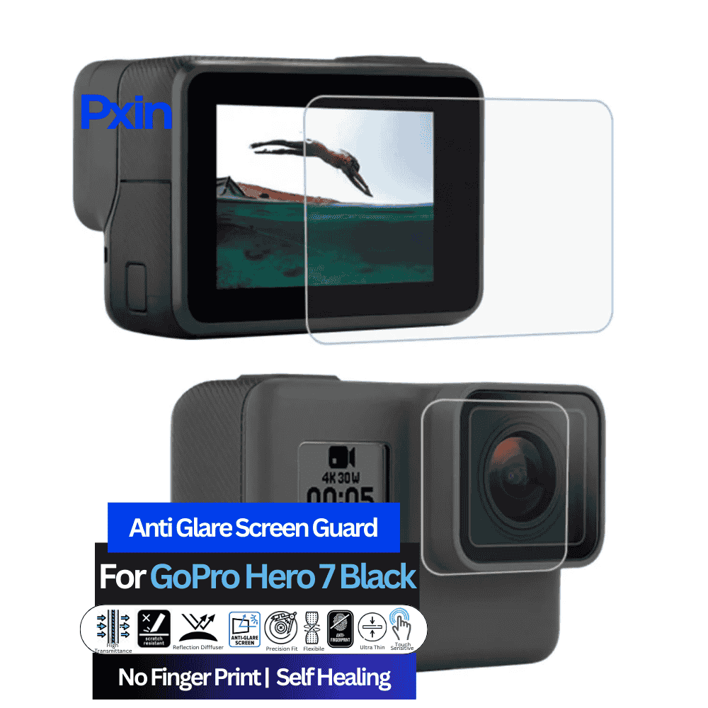 Anti-Glare Screen Guard for GoPro Hero 7 Black Camera