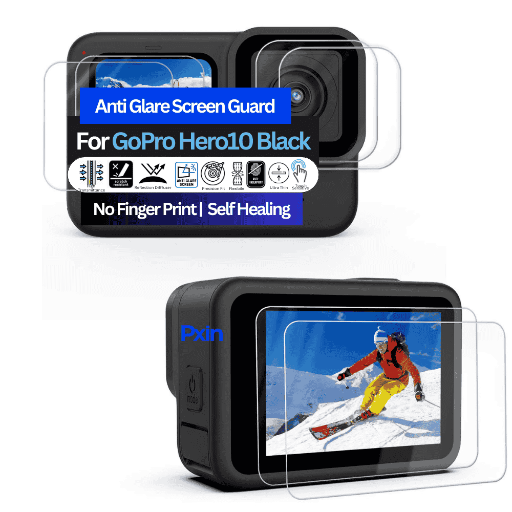 Anti-Glare Screen Guard for GoPro Hero10 Black Camera