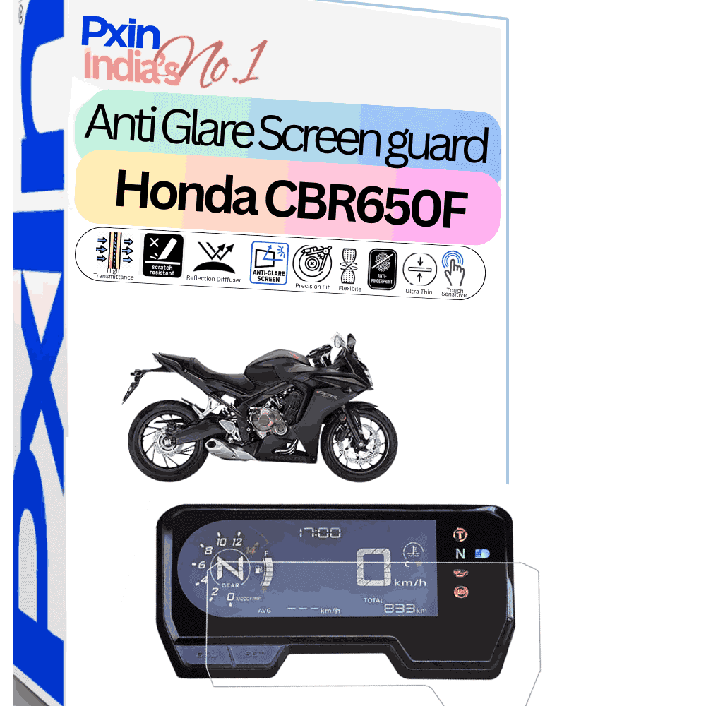 Honda CBR650F anti glare screen guard