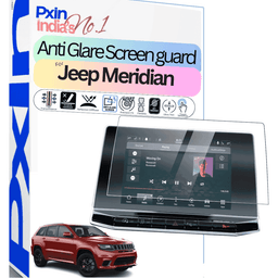 Jeep Meridian antiglare screen guard