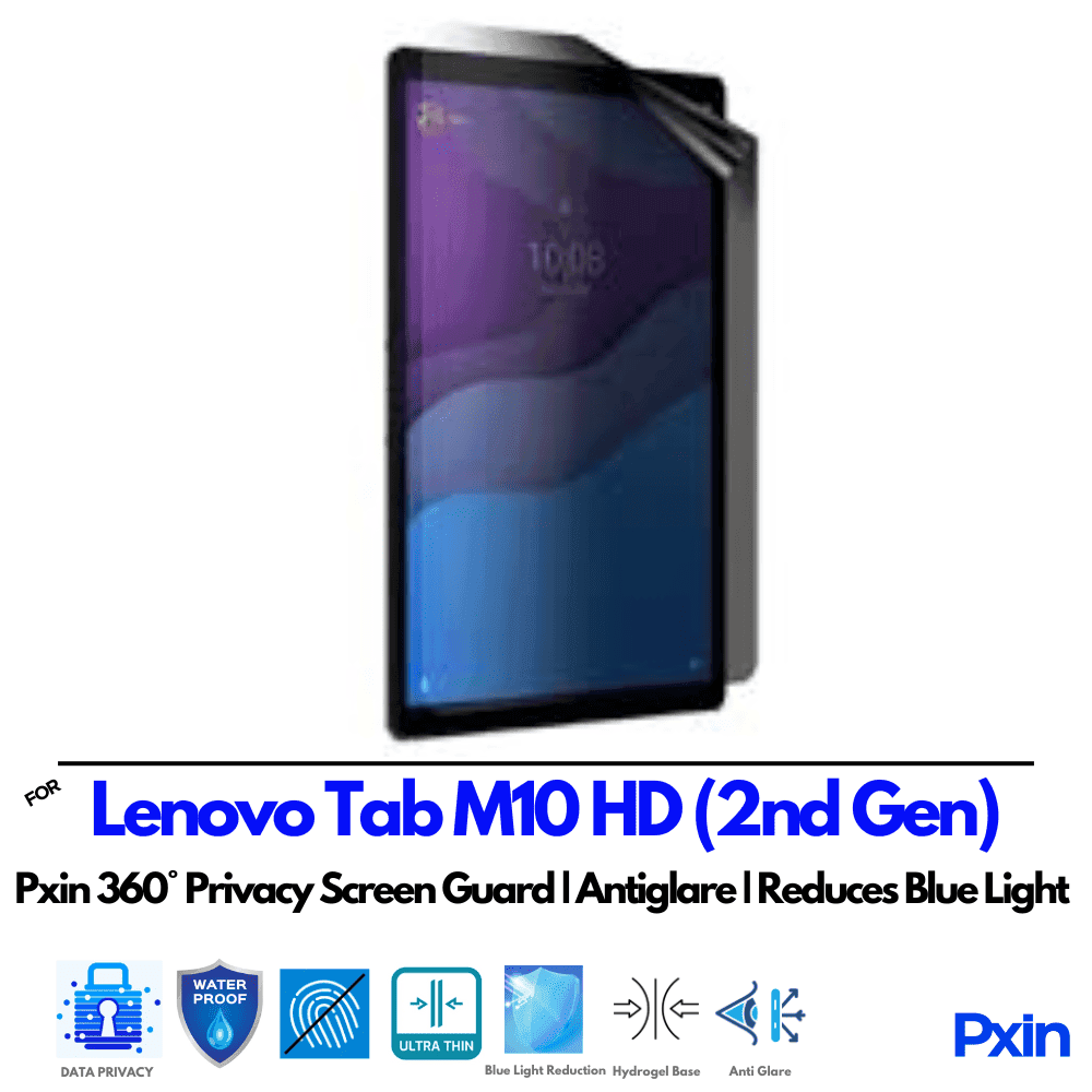 Lenovo Tab M10 HD (2nd Gen)Privacy screen guard