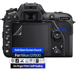 Anti-Glare Screen Guard for Nikon D7500 Camera