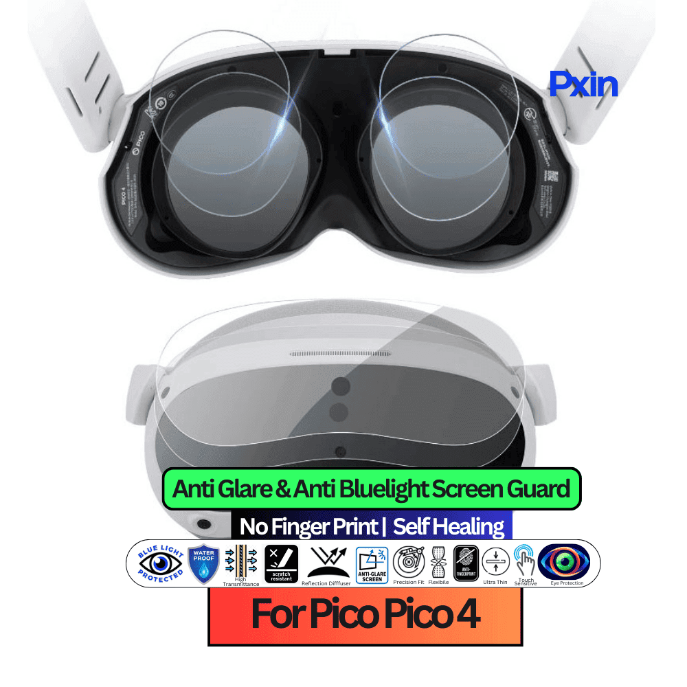 Anti-Blue & Anti-Glare Screen Guard for Pico Pico 4 Gaming Console