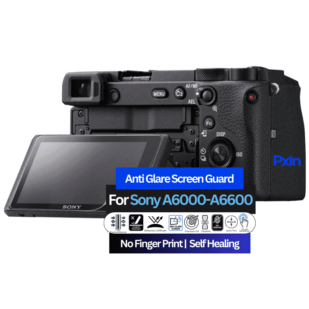 Anti-Glare Screen Guard for Sony A6000-A6600 Camera