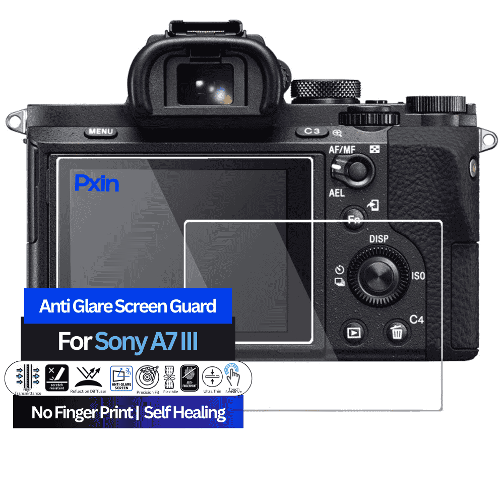 Anti-Glare Screen Guard for Sony A7 III Camera