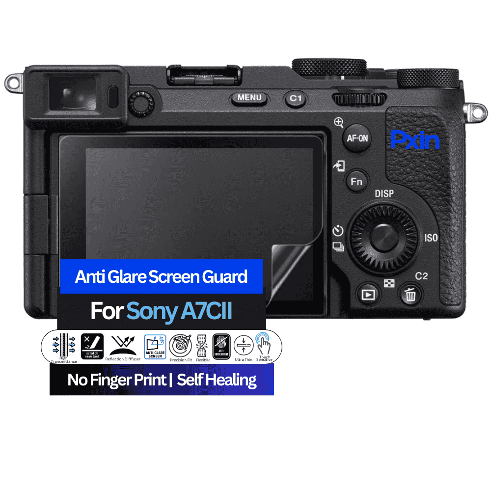 Anti-Glare Screen Guard for Sony A7CII Camera