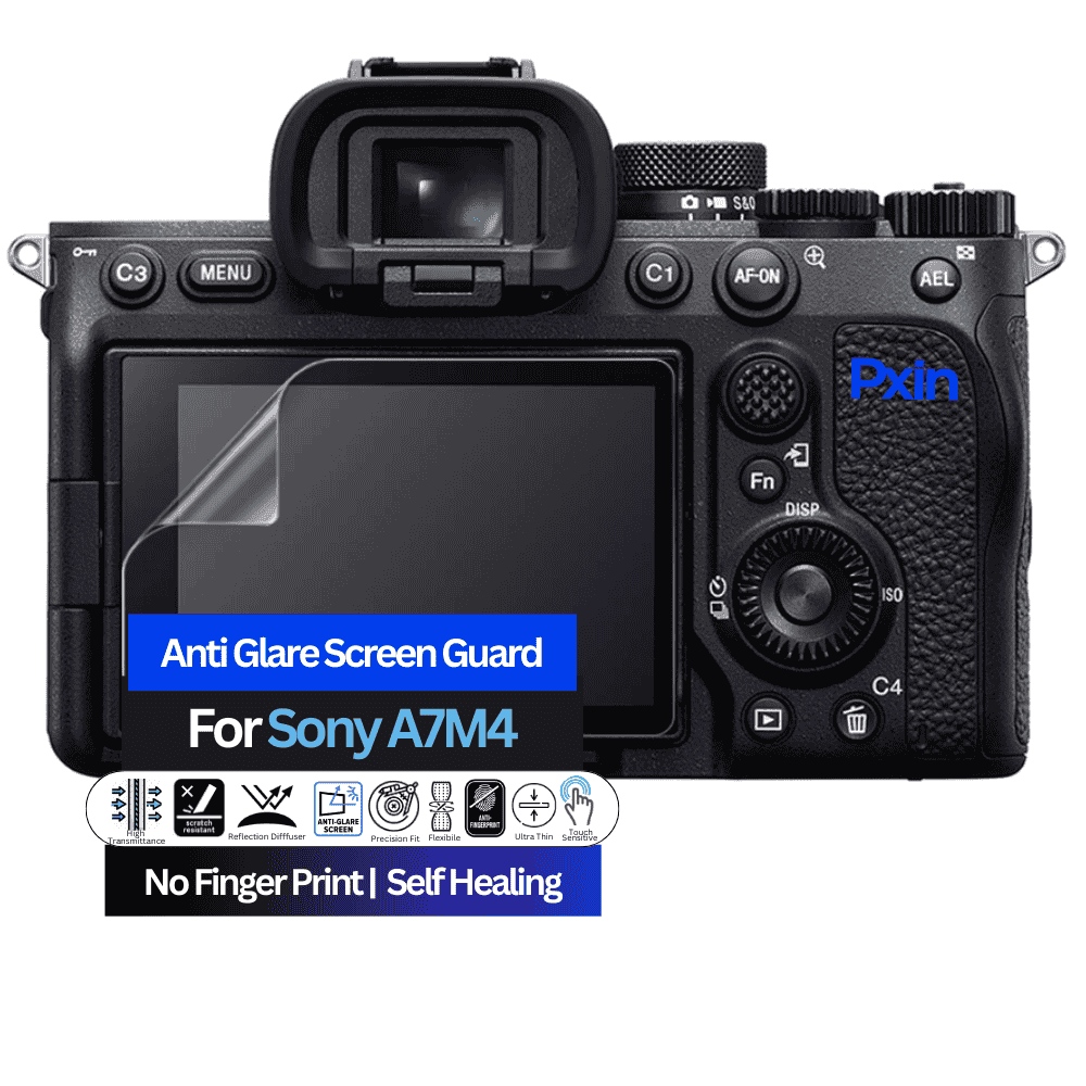 Anti-Glare Screen Guard for Sony A7M4 Camera