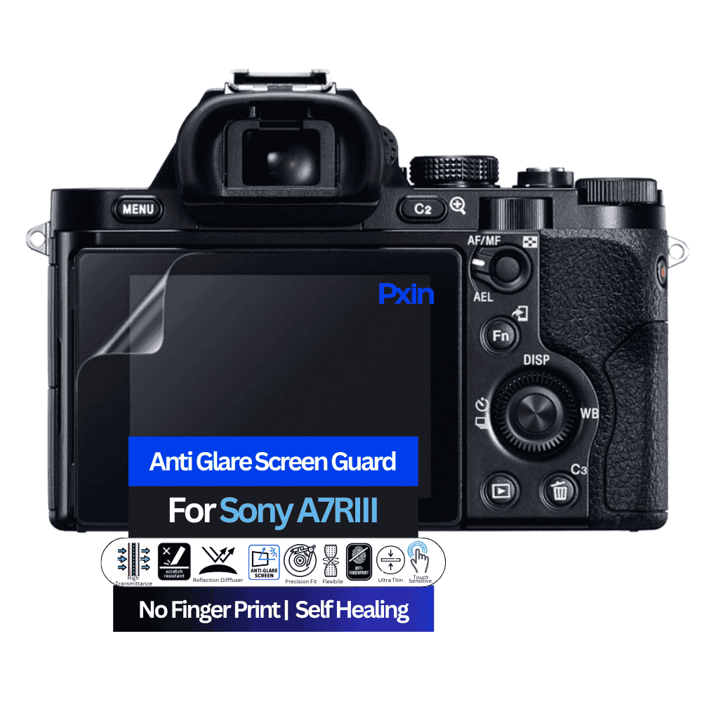 Anti-Glare Screen Guard for Sony A7RIII Camera