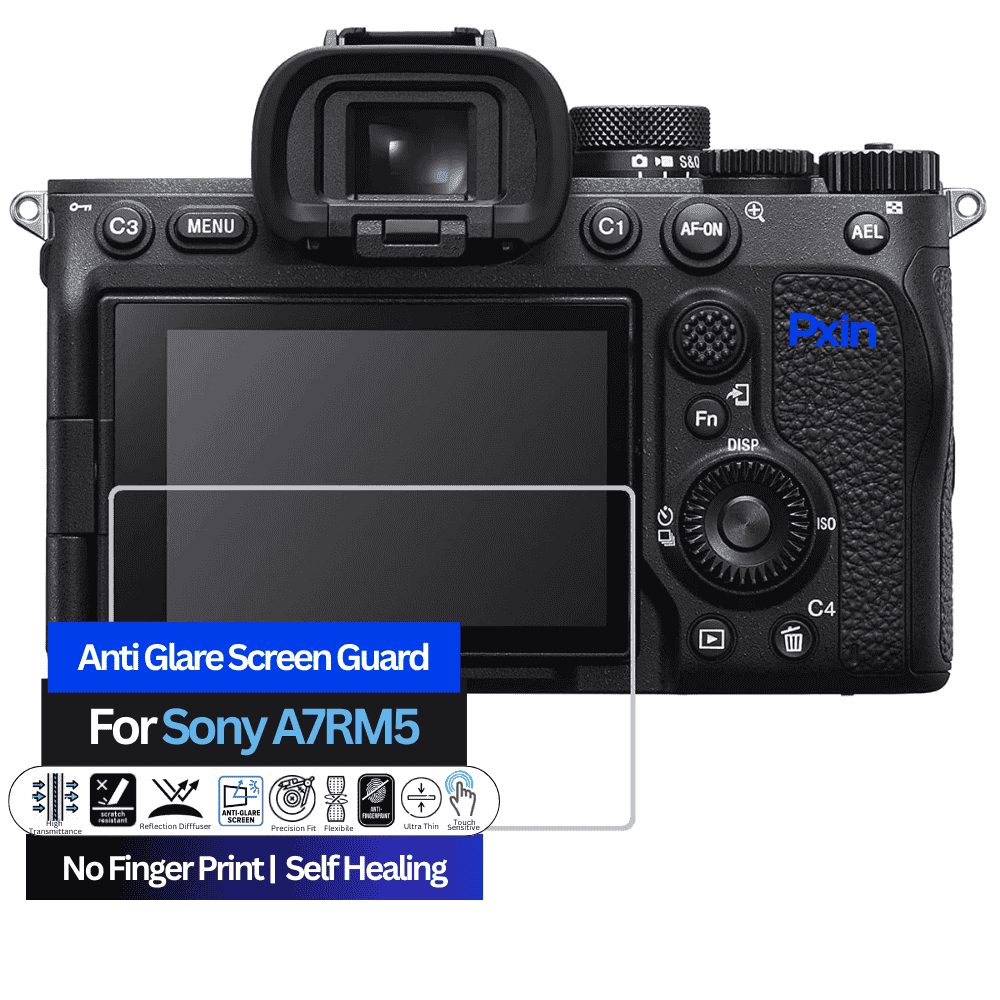 Anti-Glare Screen Guard for Sony A7RM5 Camera