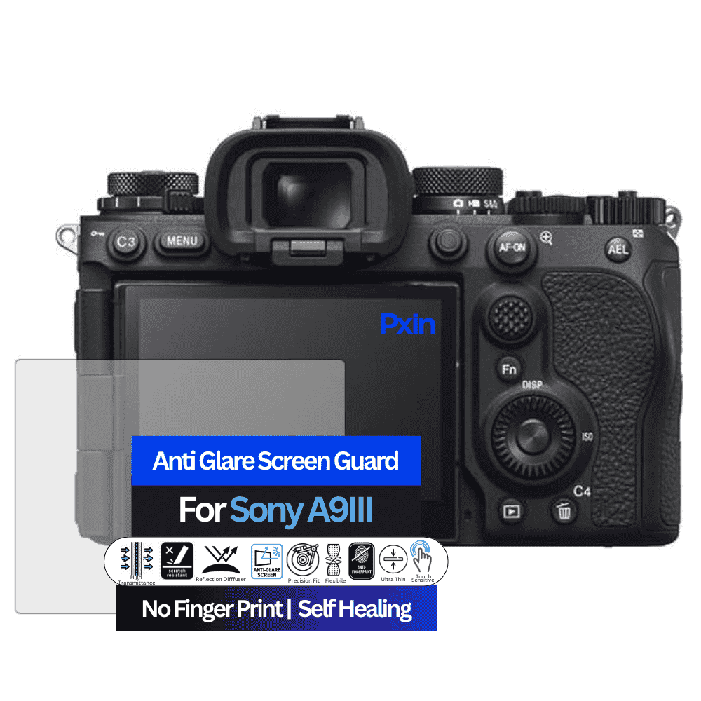 Anti-Glare Screen Guard for Sony A9III Camera