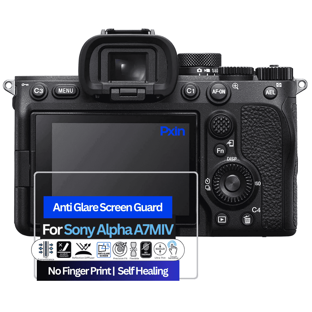 Anti-Glare Screen Guard for Sony Alpha A7MIV Camera