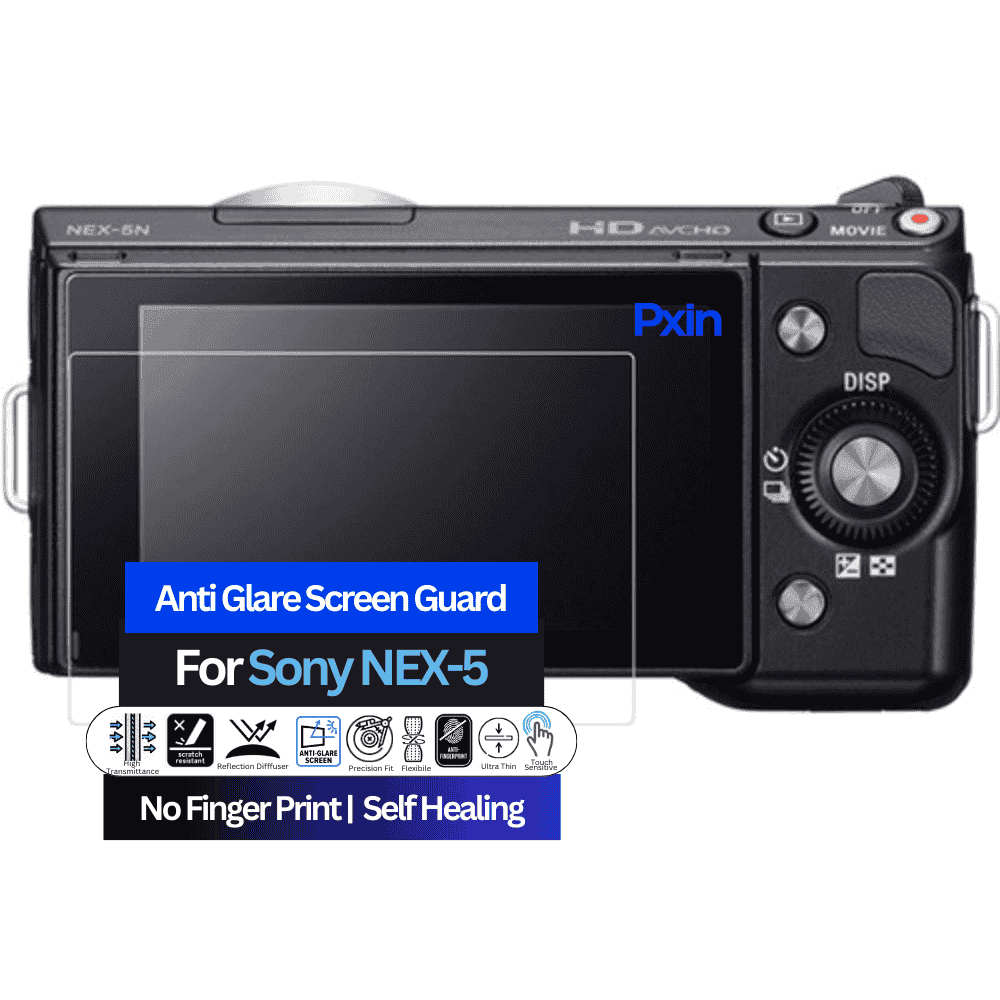 Anti-Glare Screen Guard for Sony NEX-5 Camera