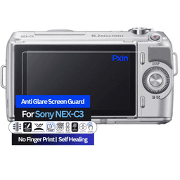 Anti-Glare Screen Guard for Sony NEX-C3 Camera