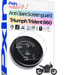Triumph Trident 660 anti glare screen guard