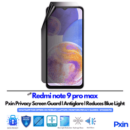 Redmi Note 9 Pro Max Privacy Screen Guard