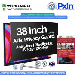 38 inches (16:9) Monitor Privacy Screen Protector