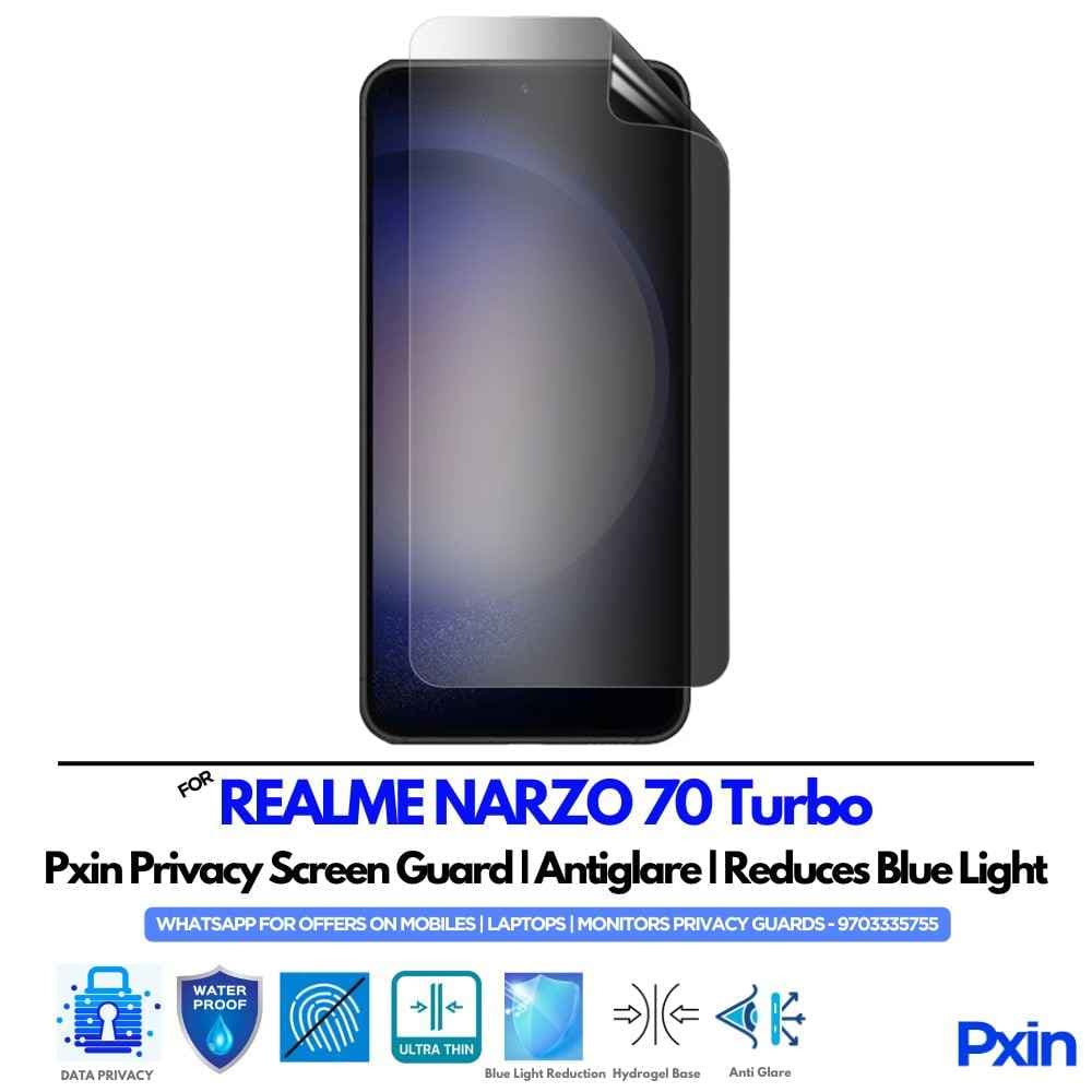 REALME NARZO 70 Turbo Mobile Privacy Screen Guard