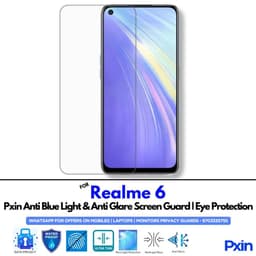 Realme 6 Mobile Anti Bluelight Screen Guard