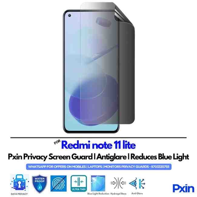 Redmi Note 11 lite Mobile Privacy Screen Guard