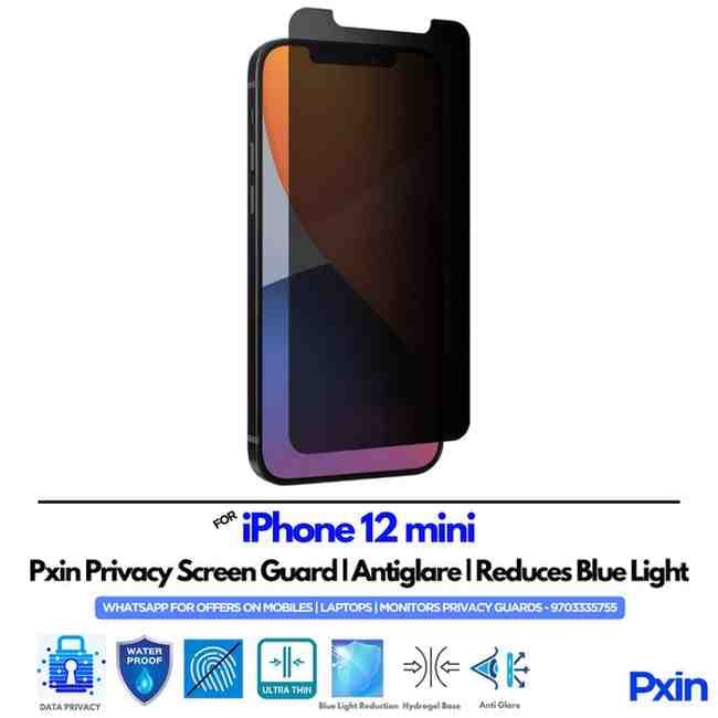 iPhone 12 mini Mobile Privacy Screen Guard