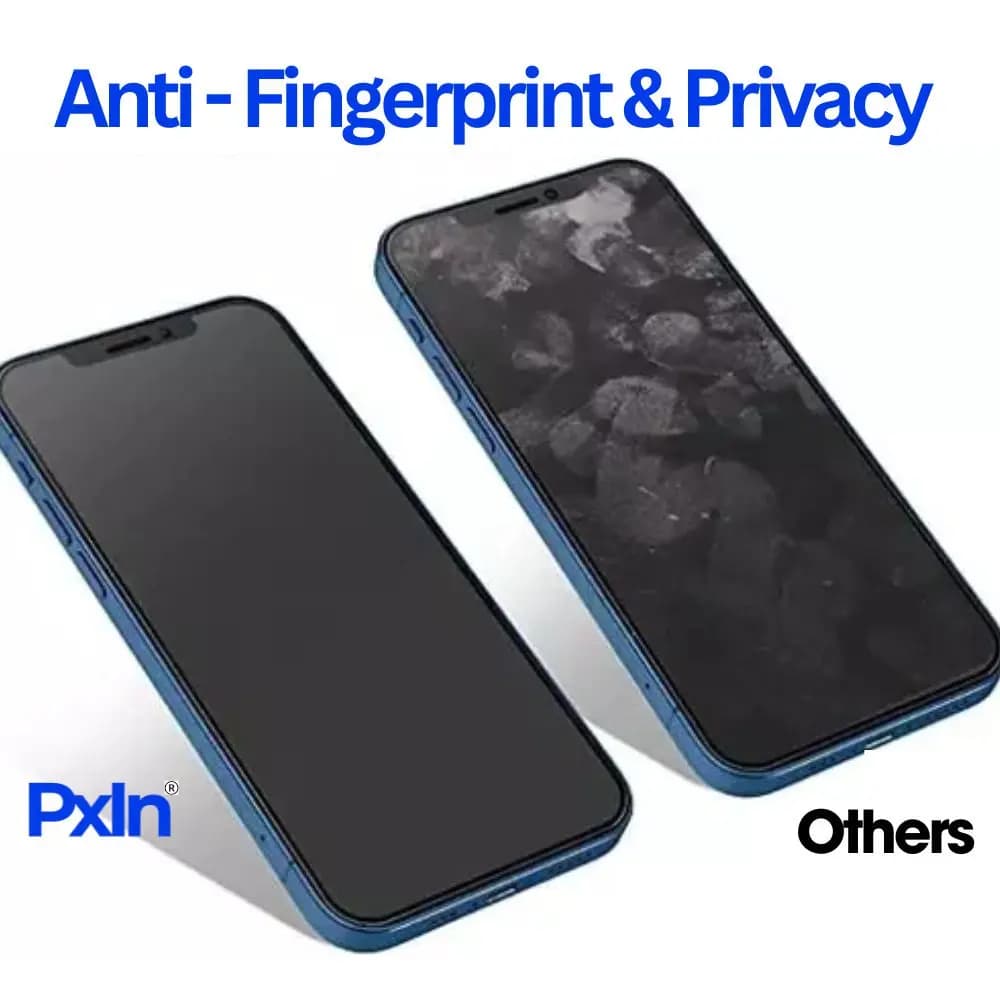 Privacy (Anti Blue Light & Anti Glare) Screen Guard for Poco M4 5G (India) Mobile - Image 2