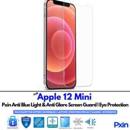 Apple12Mini Mobile Anti Bluelight and Anti glare Screen Guard