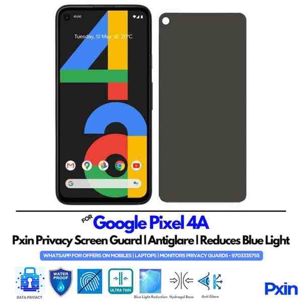 GooglePixel4A Mobile Privacy Screen Guard