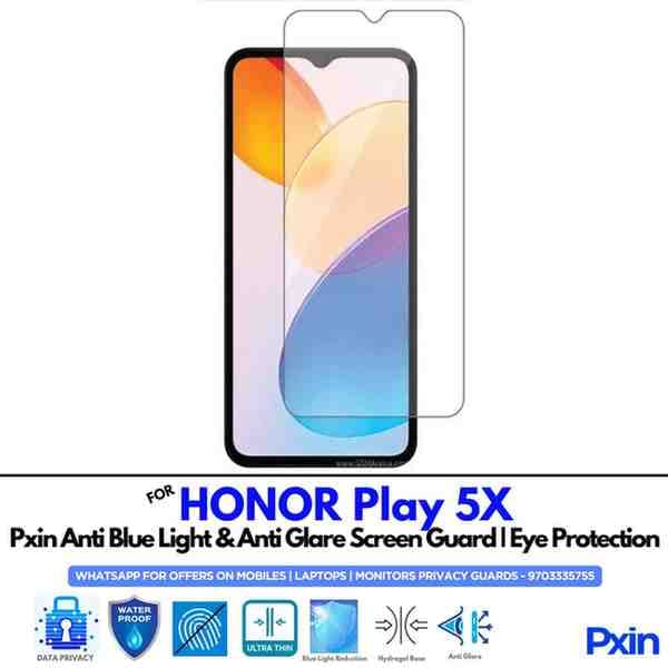 HONOR Play 5X Mobile Anti Bluelight and Anti glare Screen Guard