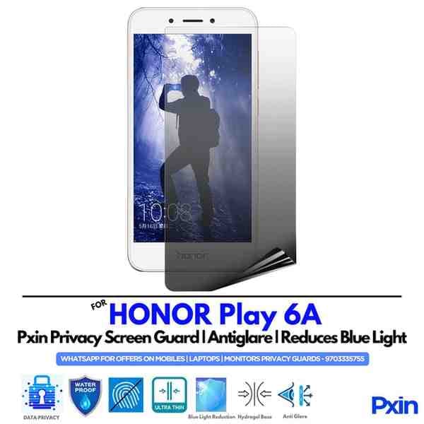 HONOR Play 6A Mobile Privacy Screen Guard