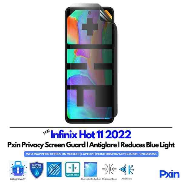 InfinixHot112022 Mobile Privacy Screen Guard