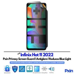 InfinixHot112022 Mobile Privacy Screen Guard