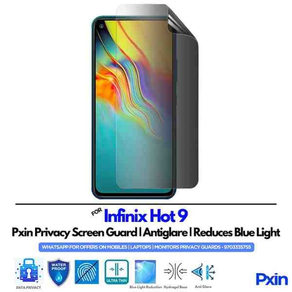 InfinixHot9 Mobile Privacy Screen Guard