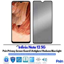 Infinix Note 12 5G Mobile Privacy Screen Guard