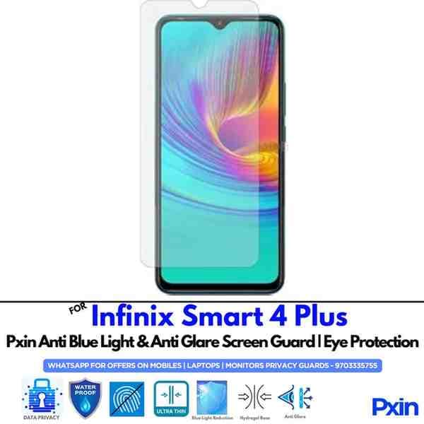 Infinix Smart 4 Plus Mobile Anti Bluelight and Anti glare Screen Guard