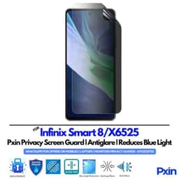 InfinixSmart8/X6525 Mobile Privacy Screen Guard