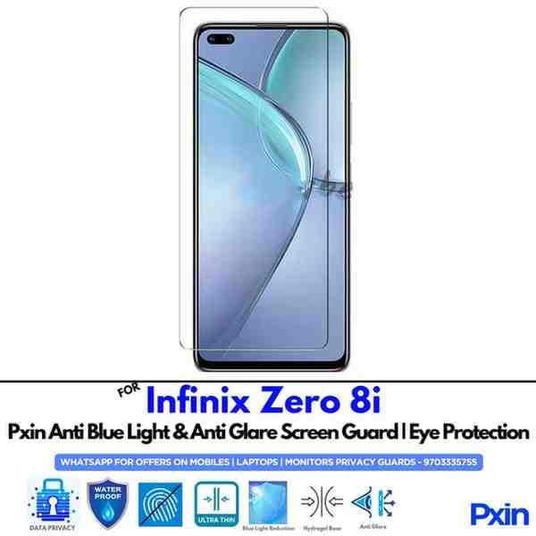 Infinix Zero 8i Mobile Anti Bluelight and Anti glare Screen Guard