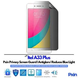 Itel A33 Plus Mobile Privacy Screen Guard