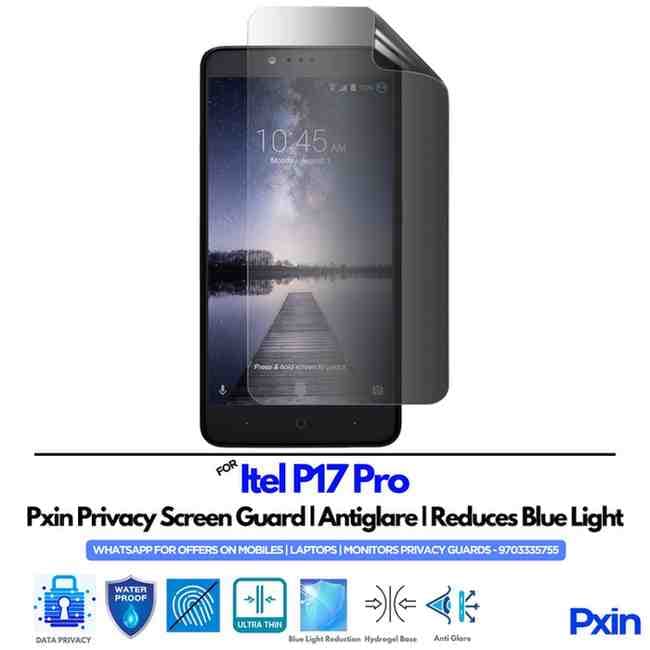 Itel P17 Pro Mobile Privacy Screen Guard
