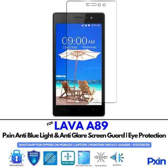 LAVAA89 Mobile Anti Bluelight and Anti glare Screen Guard