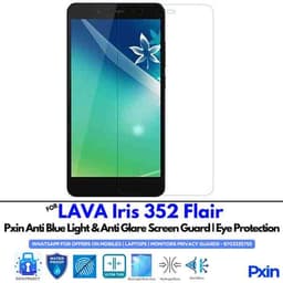 LAVAIris352Flair Mobile Anti Bluelight and Anti glare Screen Guard