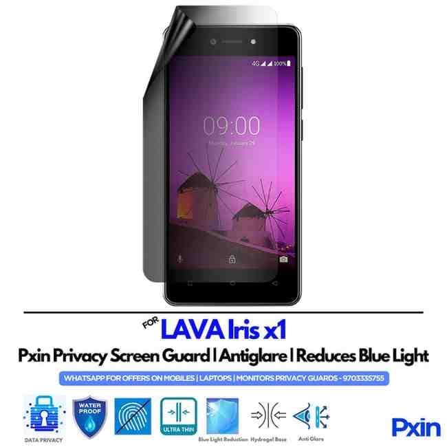 LAVAIrisx1 Mobile Privacy Screen Guard