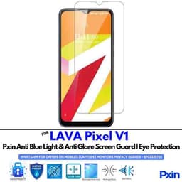LAVAPixelV1 Mobile Anti Bluelight and Anti glare Screen Guard