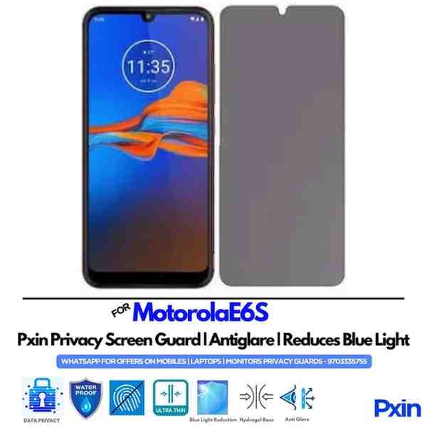 MotorolaE6S Mobile Privacy Screen Guard