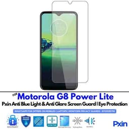 MotorolaG8PowerLite Mobile Anti Bluelight and Anti glare Screen Guard