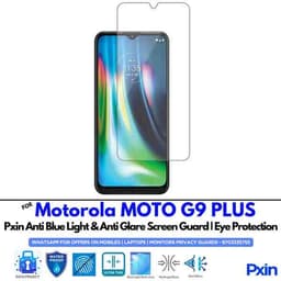MotorolaMOTOG9PLUS Mobile Anti Bluelight and Anti glare Screen Guard