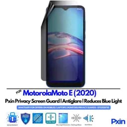 MotorolaMotoE2020 Mobile Privacy Screen Guard
