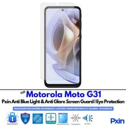 MotorolaMotoG31 Mobile Anti Bluelight and Anti glare Screen Guard