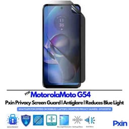 MotorolaMotoG54 Mobile Privacy Screen Guard