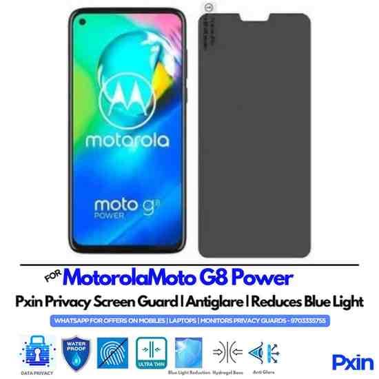 MotorolaMotoG8Power Mobile Privacy Screen Guard