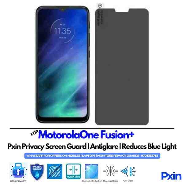 MotorolaOneFusion+ Mobile Privacy Screen Guard